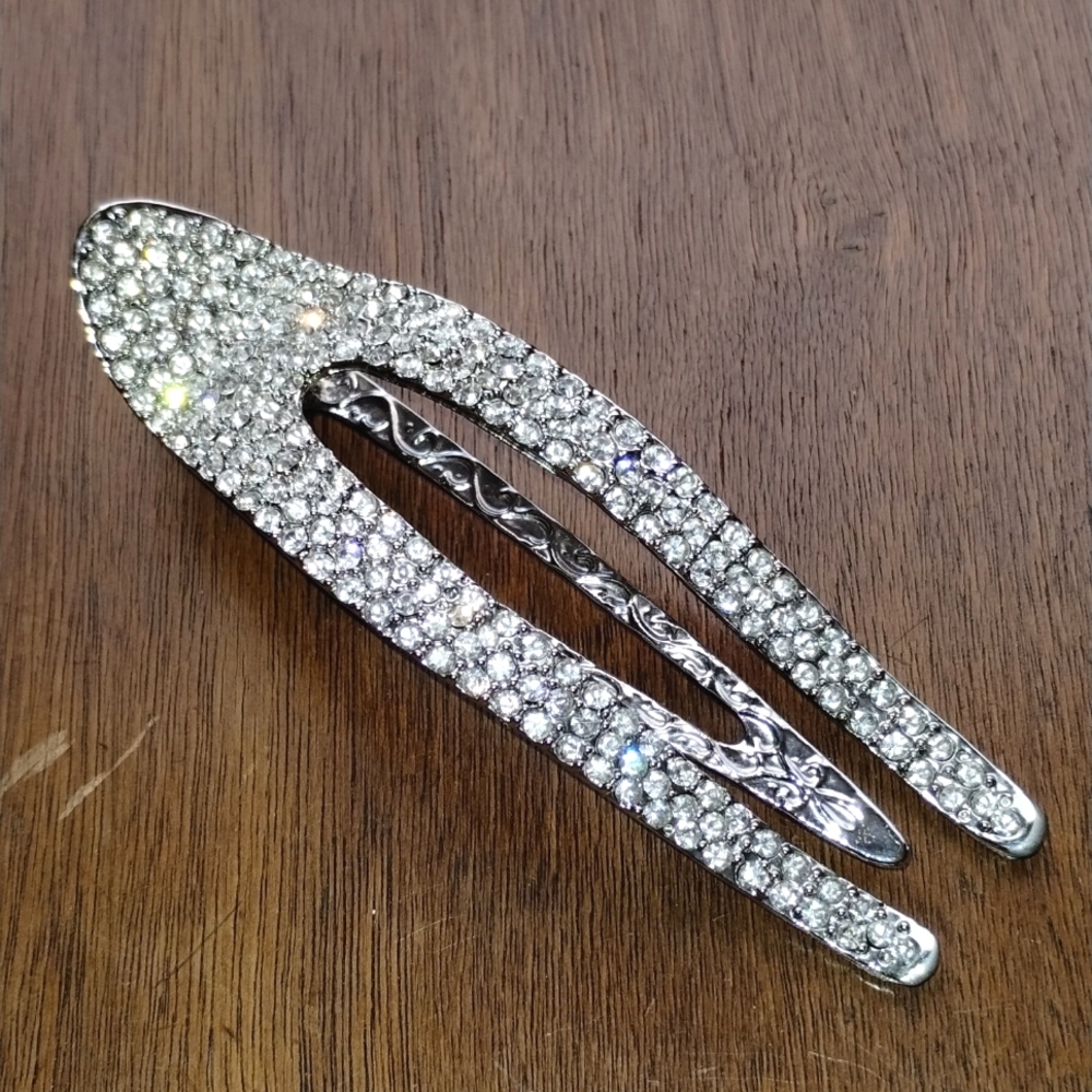 Rhinestone Hair Clip